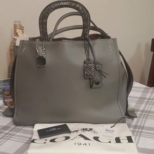 Coach 1941 Collection Rogue 36 in Heather Gray